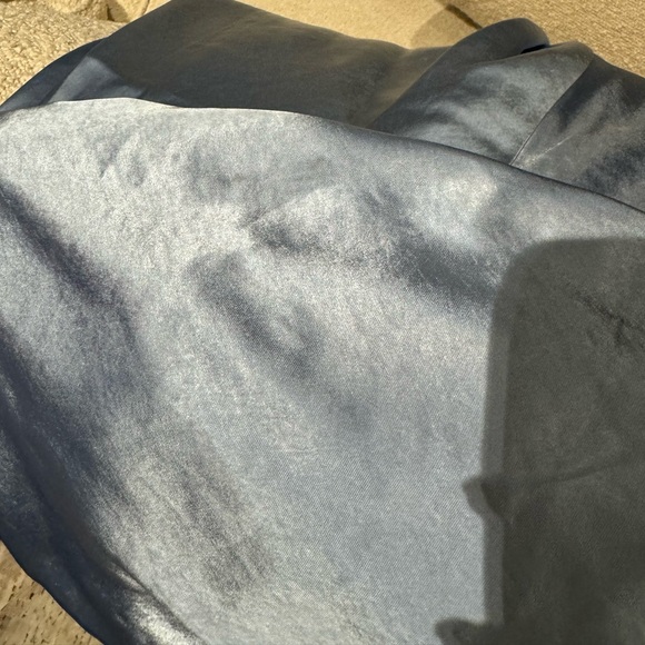 Lilia Sash Neck Dress in Cerulian Blue MISHA - Picture 7 of 7